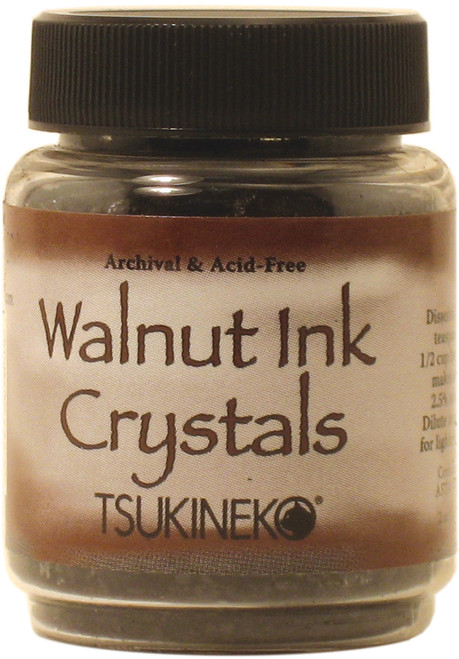 2 Pack - Tsukineko Walnut Ink Crystals-2 oz - WIINK001 - 712353339996