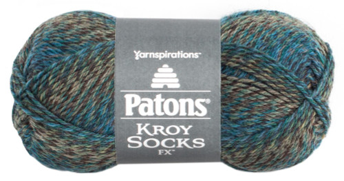 6 Pack - Patons Kroy Socks FX Yarn-Cascade - 243457-57210 - 057355316102