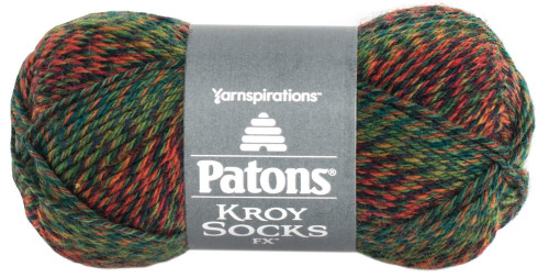 6 Pack Patons Kroy Socks FX Yarn-Clover 243457-57242 - 057355316119