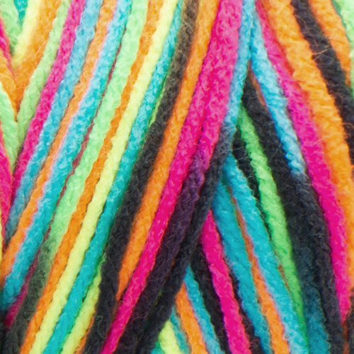 3 Pack - Red Heart Super Saver Yarn-Blacklight - E300B-3939