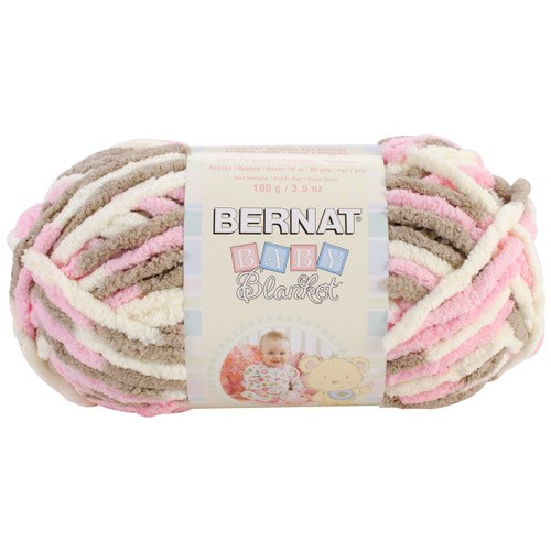 3 Pack Bernat Baby Blanket Yarn-Little Petunias 161103-3421 - 057355367180