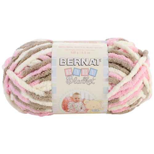 3 Pack - Bernat Baby Blanket Yarn-Little Petunias - 161103-3421 - 057355367180