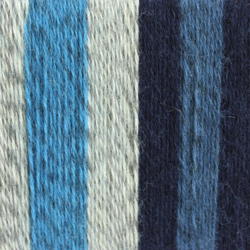 6 Pack - Patons Kroy Socks Yarn-Sing'n the Blues Stripes - 243455-55132