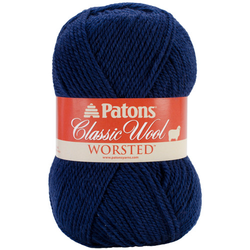 5 Pack - Patons Classic Wool Yarn-Navy - 244077-77110 - 057355363908