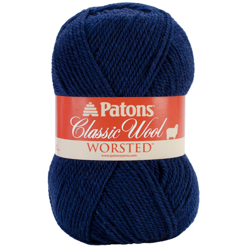 5 Pack Patons Classic Wool Yarn-Navy -244077-77110 - 057355363908