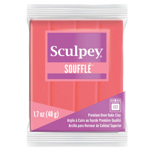 Sculpey Souffle Clay 1.7oz-Mandarin - SU6-6009