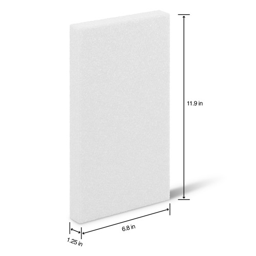 3 Pack - FloraCraft CraftFoM Block-1.25"x6.8"x11.9" - B7125WS 3 Pack - FloraCraft CraftFoM Block-1.25"x6.8"x11.9" - B7125WS