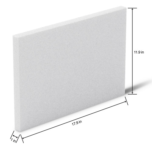 2 Pack - FloraCraft CraftFoM Block-1"x11.9"x17.9" - B181WS 2 Pack - FloraCraft CraftFoM Block-1"x11.9"x17.9" - B181WS