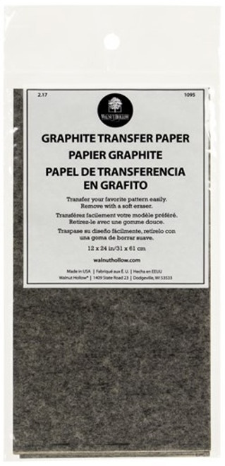 6 Pack Walnut Hollow Graphite Transfer Paper-12"X24" 1095 - 046308010952