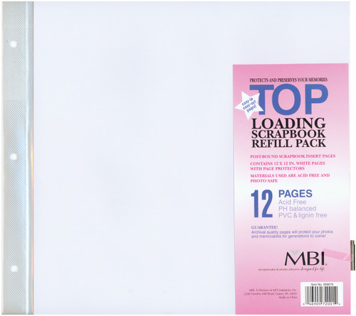 3 Pack - MBI Page Protectors 12"X12"-6/Pkg - 899676 - 046909720014