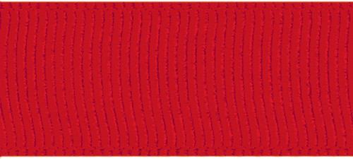 3 Pack - Offray Grosgrain Ribbon 7/8"X18'-Red - 3097 7/8-250 - 079856062173