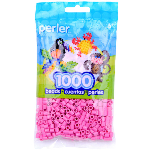 3 Pack Perler Beads 1,000/Pkg-Bubble Gum PBB80-19-19006 - 048533190065