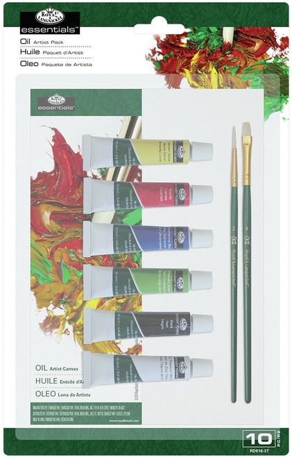 2 Pack Royal & Langnickel(R) essentials(TM) Artist Pack-Oil Painting RD816 - 090672079015