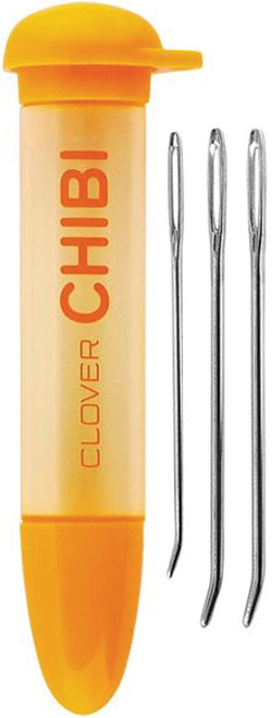 3 Pack - Clover Chibi Tapestry Needle Set-Size 12/15 3/Pkg - 3121