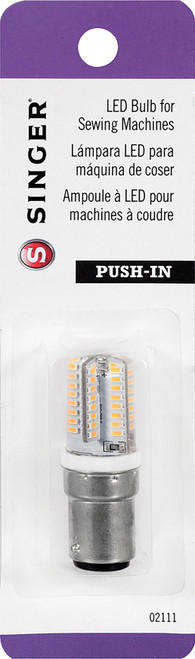 Singer Sewing Machine LED Push-In Light Bulb- - 02111 - 075691021115