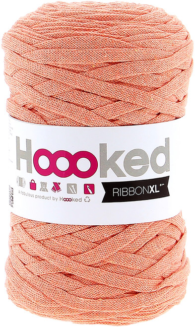 Hoooked Ribbon XL Yarn-Iced Apricot -RXL-47 - 8718503948300