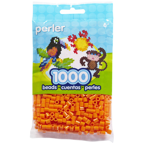 3 Pack Perler Beads 1,000/Pkg-Orange PBB80-19-19004 - 048533190041