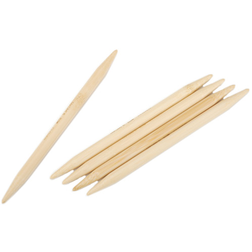 3 Pack Takumi Bamboo Double Point Knitting Needles 7" 5/Pkg-Size 15/10mm 3015-15