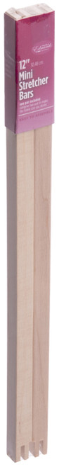 4 Pack Frank A. Edmunds Mini Stretcher Bars-12"X.5" -2012 - 7156271201227156271201226