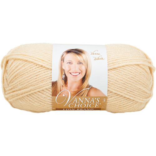 3 Pack Lion Brand Vanna's Choice Yarn-Beige 860-123 - 023032861234