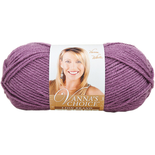 3 Pack Lion Brand Vanna's Choice Yarn-Dusty Purple 860-146 - 023032861463