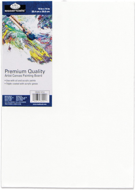 6 Pack Royal Langnickel essentials(TM) Premium Canvas Board-10"X14" -CNB1014 - 090672369017