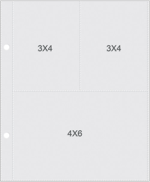 3 Pack - Simple Stories Sn@p! Pocket Pages For 6"X8" Binders 10/Pkg-(1) 4"X6" & (2) 3"X4" Pockets - SS2005 3 Pack - Simple Stories Sn@p! Pocket Pages For 6"X8" Binders 10/Pkg-(1) 4"X6" & (2) 3"X4" Pockets - SS2005