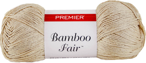 3 Pack Premier Yarns Bamboo Fair Yarn-Hazelnut 1077-03 - 847652073293
