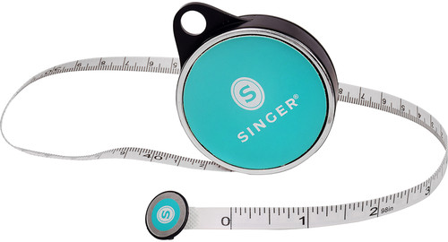 3 Pack Singer ProSeries Retractable Pocket Tape Measure 96"-Teal 50003