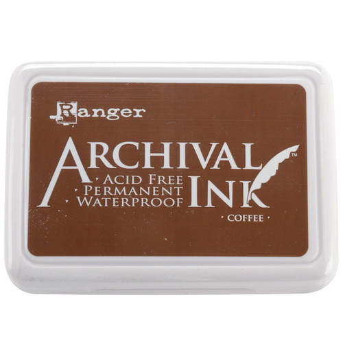 3 Pack - Ranger Archival Ink Pad #0-Coffee - AIP-31451 - 789541031451 3 Pack - Ranger Archival Ink Pad #0-Coffee - AIP-31451 - 789541031451
