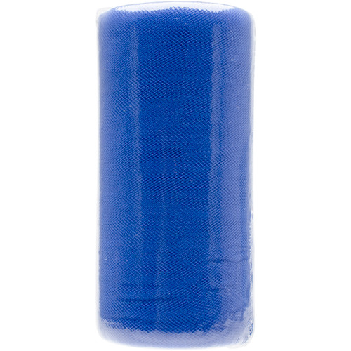 3 Pack - Falk Tulle 6"X25yd Spool-Royal - 11000-11010 - 717371110107