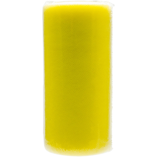 3 Pack - Falk Tulle 6"X25yd Spool-Lemon - 11000-11025 - 717371110251