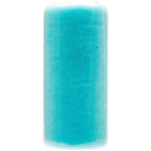 3 Pack - Falk Tulle 6"X25yd Spool-Aqua - 11000-11015 - 717371110152