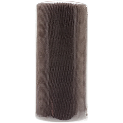 3 Pack - Falk Tulle 6"X25yd Spool-Brown - 11000-11037 - 717371110374