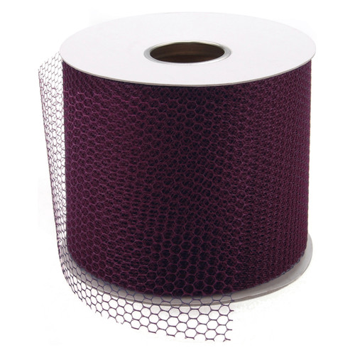 4 Pack - Falk Net Mesh 3"X40yd Spool-Wine - 201 17-12483 - 717371124838