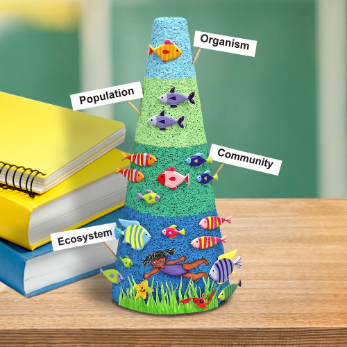 3 Pack - FloraCraft CraftFoM Cone-3.7"x8.9" - C94WS