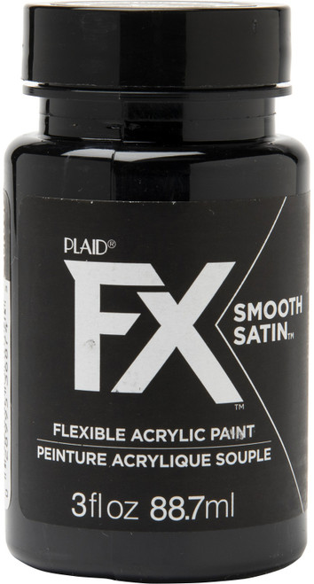 FX Smooth Satin Paint 3oz-Carbon FXS-36874 - 028995368745