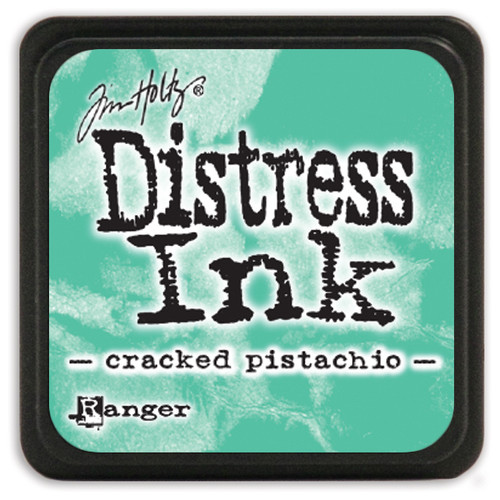 3 Pack - Tim Holtz Distress Mini Ink Pad-Cracked Pistachio - DMINI-46776 - 789541046776