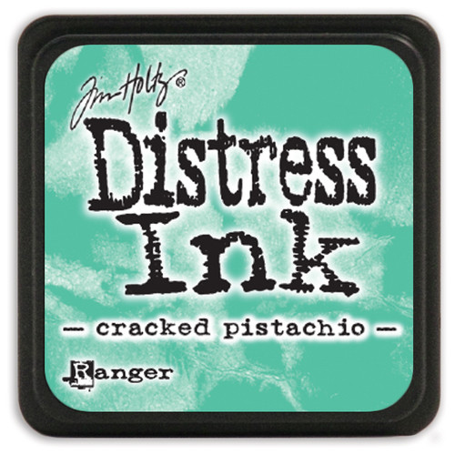 3 Pack Tim Holtz Distress Mini Ink Pad-Cracked Pistachio DMINI-46776 - 789541046776