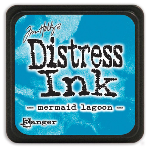 3 Pack Tim Holtz Distress Mini Ink Pad-Mermaid Lagoon DMINI-46790 - 789541046790