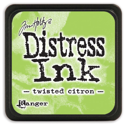 3 Pack - Tim Holtz Distress Mini Ink Pad-Twisted Citron - DMINI-47322 - 789541047322
