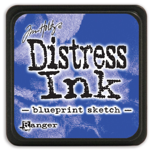 3 Pack - Tim Holtz Distress Mini Ink Pad-Blueprint Sketch - DMINI-47346 - 789541047346