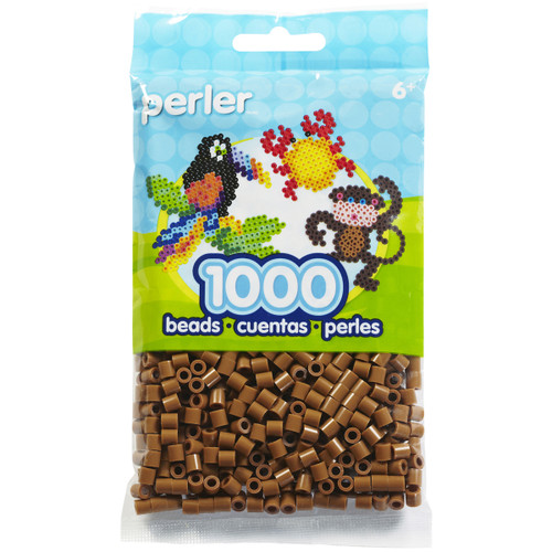 3 Pack - Perler Beads 1,000/Pkg-Light Brown - PBB80-19-19021 - 048533190218