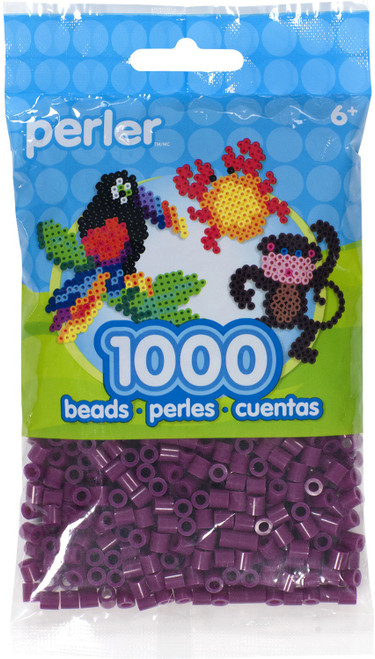 Perler Beads 1,000/Pkg-Eggplant PBB80-19-15248 - 048533152483