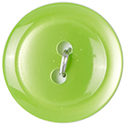 6 Pack Slimline Buttons Series 1-Lime 2-Hole 3/4" 5/Pkg SL1-53