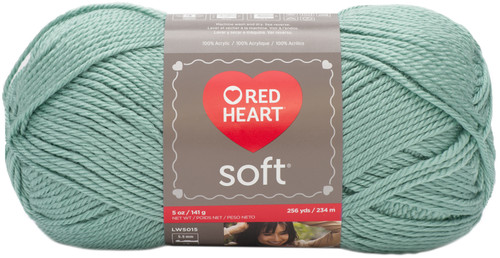 3 Pack Red Heart Soft Yarn-Seafoam E728-9520 - 073650794810