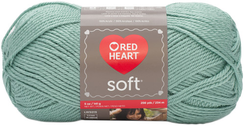 3 Pack - Red Heart Soft Yarn-Seafoam - E728-9520 - 073650794810