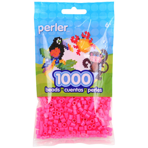 3 Pack Perler Beads 1,000/Pkg-Magenta PBB80-19-19038 - 048533190386