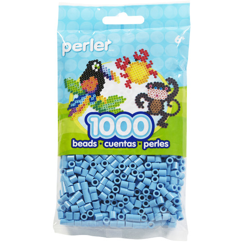 3 Pack Perler Beads 1,000/Pkg-Pastel Blue PBB80-19-19052 - 048533190522