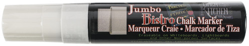 Uchida Bistro Chalk Marker Jumbo Broad Point 10/Pkg-White - 481S10WH Uchida Bistro Chalk Marker Jumbo Broad Point 10/Pkg-White - 481S10WH